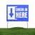 Check-In Here selected