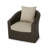 Dierdre Swivel Wicker Outdoor Lounge Chair-429902983