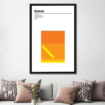 « sazerac », impression sur toile