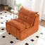 Fauteuil à oreilles Comfy Living - fauteuil d'appoint pour chambre à coucher, bureau, siège simple, chambre ergonomique orange, siège de bureau,-917474693
