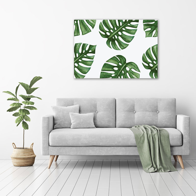 Monstera - No Frame Print on Glass