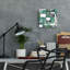 «Cool Tropic» par Mark Ashkenazi, art mural en verre acrylique-1846394256
