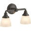 Devonshire 2 Light Indoor Bathroom Vanity Light Fixture, Position Facing Up or Down, UL Listed-1077824114