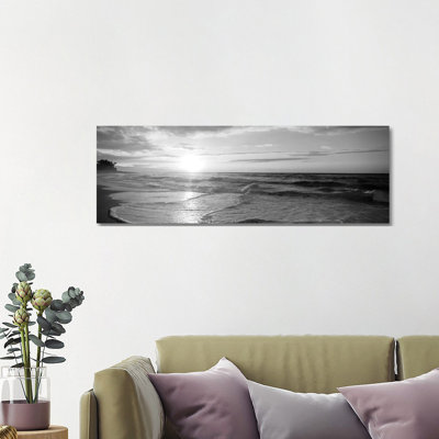Sunset Over The Sea- Gallery-Wrapped Canvas Giclée