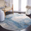 Tapis abstrait bleu / gris-524883900
