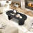 47.24" Oval Coffee Table With Storage-1358591756