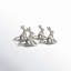 Silver Rabbit Napkin Rings-2037355862