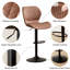 Tabouret de bar pivotant à hauteur réglable-1240423480-1240423429