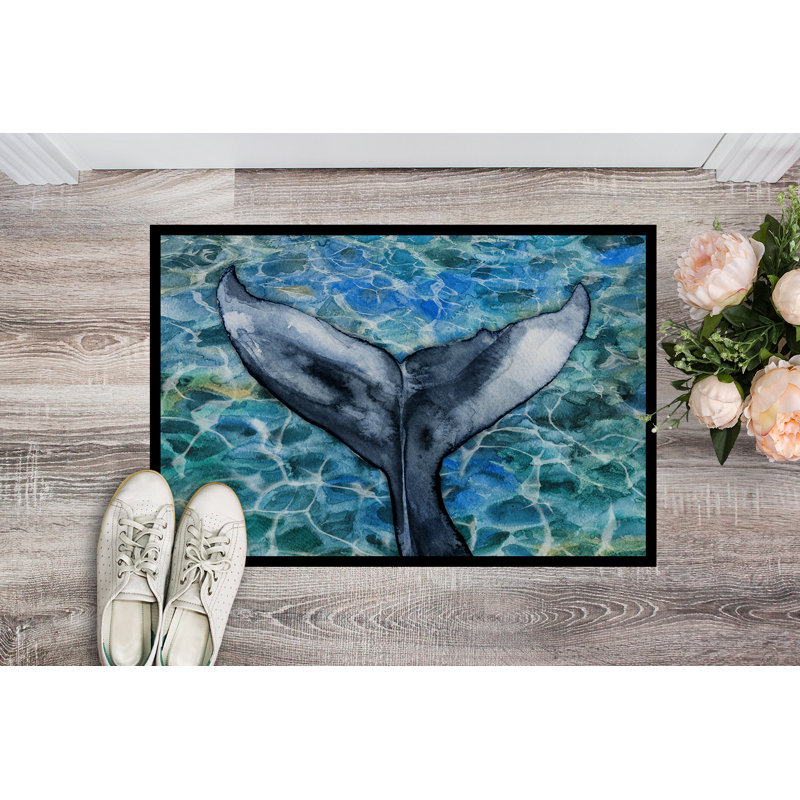 Non-Slip Outdoor Doormat, 27" W x 18" L 