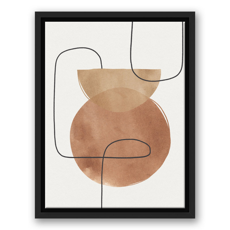 Water Jug Floating Framed Canvas, 13.75" W x 17.75" H