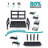Hdpe All-weather 4-person Sofa Set & Coffee Table – Complete Outdoor Patio Conversation Set-18039329
