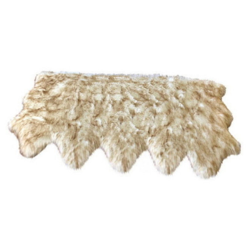 Tapis brun à poils longs Atterberry, Nouveauté 3 pi x 8 pi 6 po