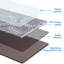 Tapis de cuisine pour plancher, tapis anti-fatigue pour tapis, accessoires de décoration de cuisine, ensemble de tapis et de tapis imperméables antidérapants, gris