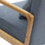 Fauteuil d'appoint de 25,6 po Fanci-847853723