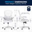 Chaise de bureau ergonomique Cappello-1050310380
