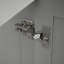 Meuble-lavabo double avec 2 lavabos en céramique et comptoir en quartz