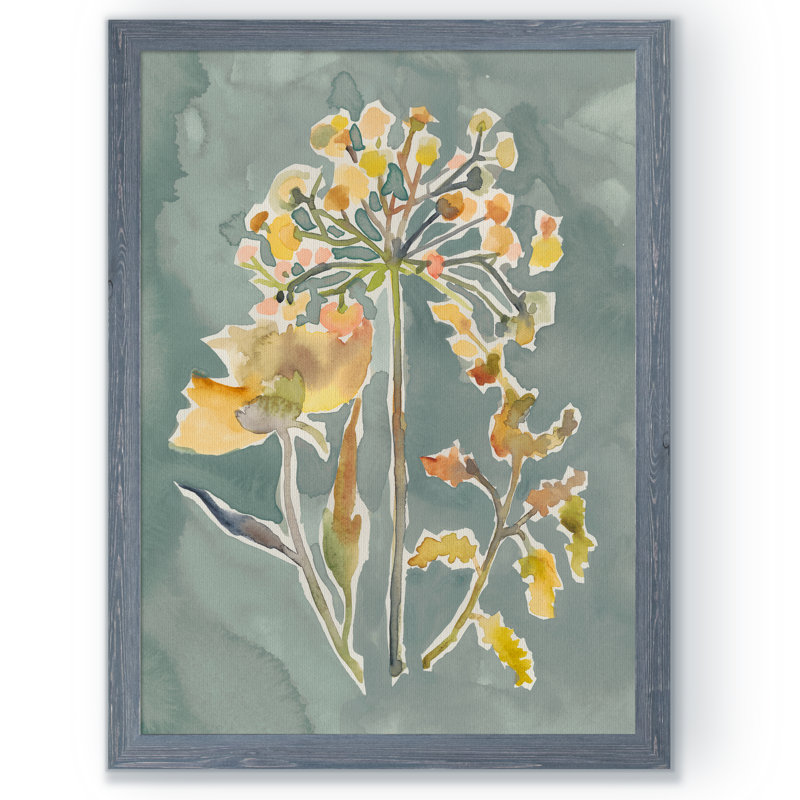 « collected fleurs ii » par paul cezanne-impression du cadre de dessin, Cadre de toile gris, H 22 po x l 16 po x P 1 po