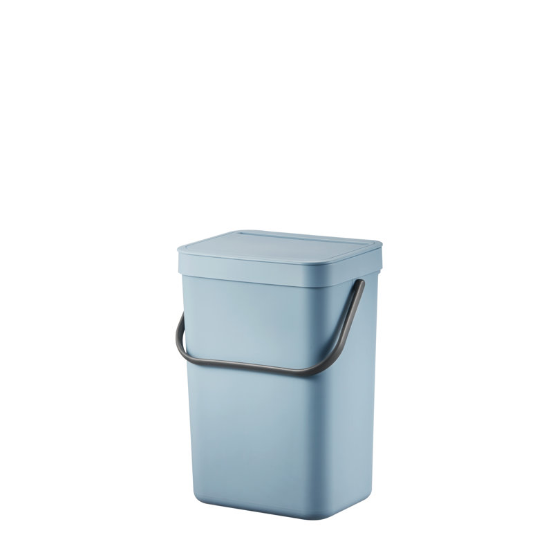 Plastic Manual Lift Waste Bin - 12L