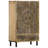  Highboard 23.6"X13"X39.4" Solid Wood Mango