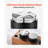 53mm Coffee Distributor 2-in-1 Adjustable Espresso Distributor for Home