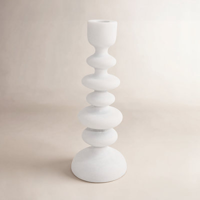 Giedre Aluminum Tabletop Candlestick