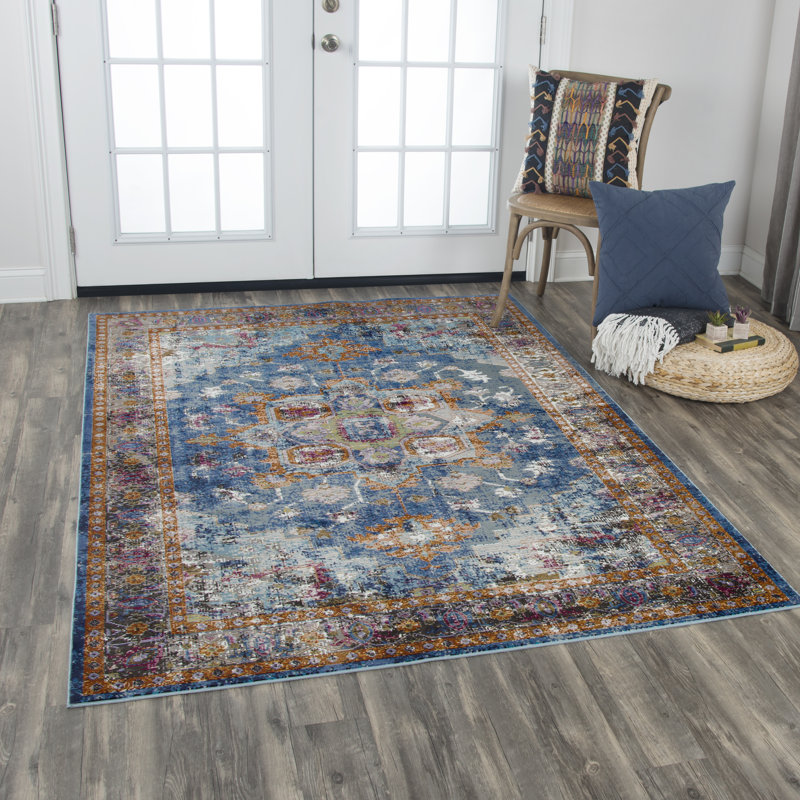 Elliot Oriental Indoor Rug, Rectangle 7'6" x 9'5"