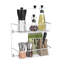 Two Tier Mesh Shelving Rack for Kitchen or Utility Storage by ClosetMaid