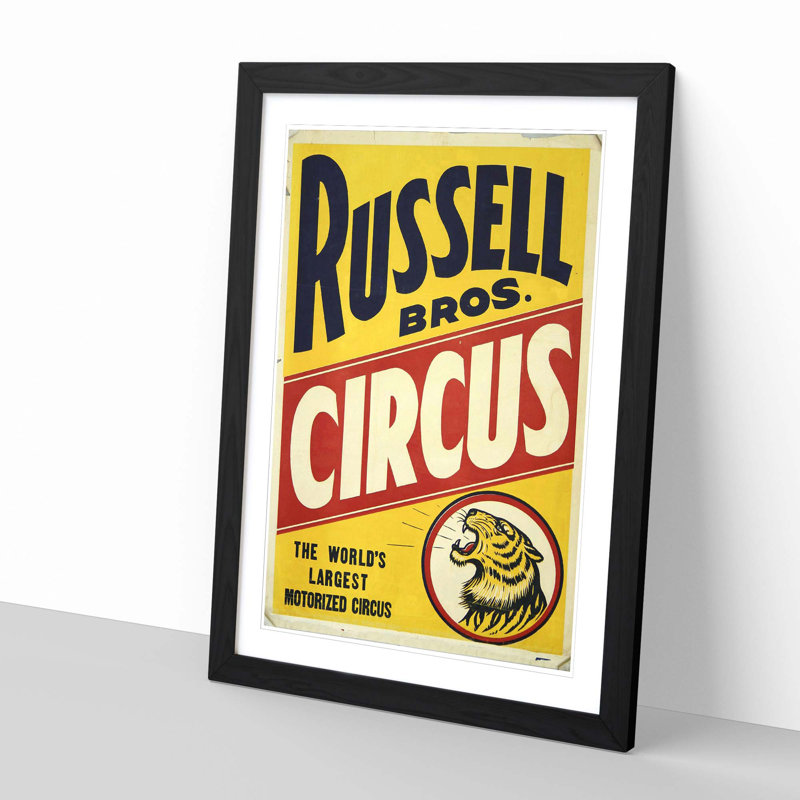 Single Picture Frame Print, Black