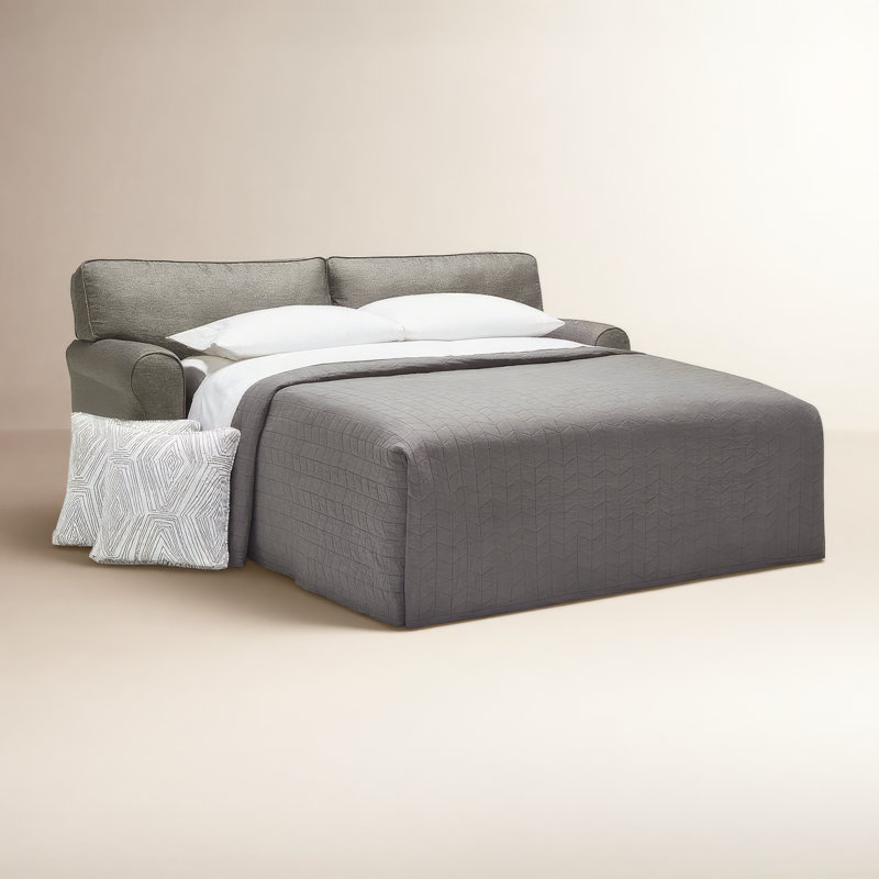 Shannon Upholstered 36'' Sleeper Sofa, Espresso, Loden