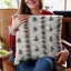 Housse de coussin rectangulaire moelleux en polyester / mélange de polyester-86565463