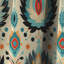 Mélange de tribu nomade orange Ikat - rideau Ikat - rideau occultant Ikat - 1 panneaux-107535457