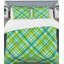  Housse de couette verte en microfibre Farmhouse-40701758