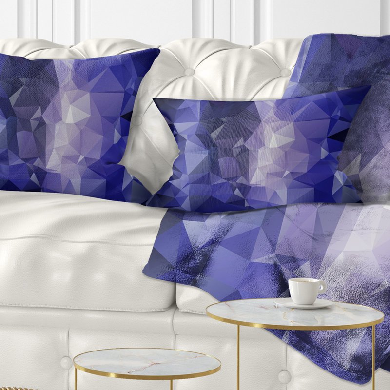 Abstract Reversible Throw Pillow