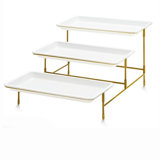 3 Tier Plastic Serving Tray