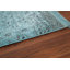 Tapis bleu sophistiqué 5 x 7 pour rehausser votre décor