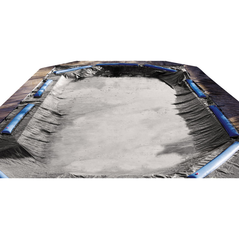 Swimline - Housse pour piscine creusée 18 po x 36 po, argent, 16 pi x 32 pi