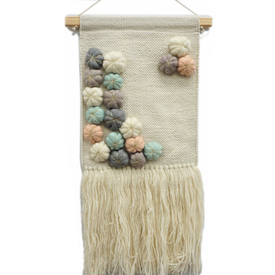 Macrame Hand Woven Wool Wall Hanging