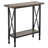 Coastal Solid Wood Double Hall Console Table-1963556831