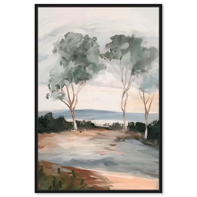 Textured Tree Canopy II Canvas Vintage Landscape Art by Art Remedy