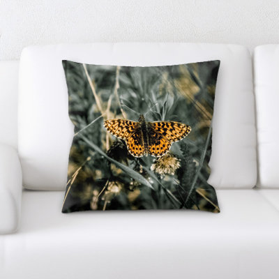 Coussin décoratif papillon