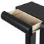 Space-saving Modern Painted Mdf Console Table For Entryway Or Living Room With Geometric Legs And Storage