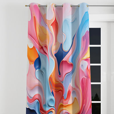 Avabella - Modern Blackout Grommet Curtain - 1 panel