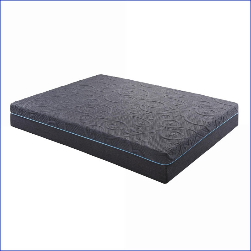 Mattresses, Full Size 11-Inch Gel-Infused Memory Foam Hybrid Mattress | Dark Gray | Foam+Spring
2Description, Full, 11"