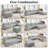 130'' Upholstered Sectional, U-Shaped Modular Sofa-530181647