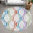 Machine Washable Indoor/Outdoor Chantille ACN2326 Mid-Century Modern Rug-1356595549