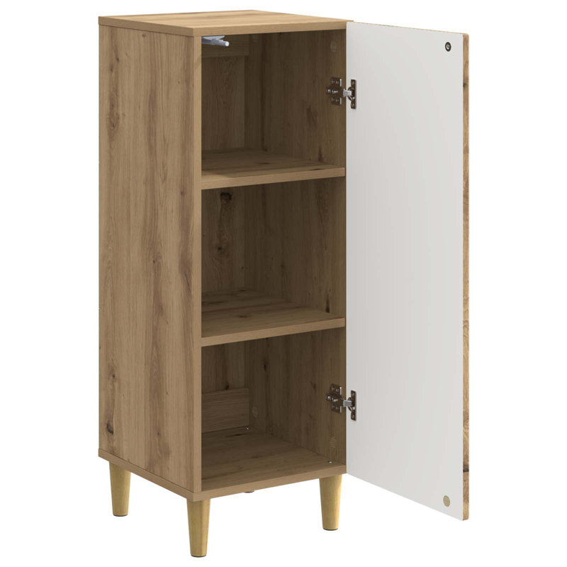 33cm Sideboard, Artisan Oak