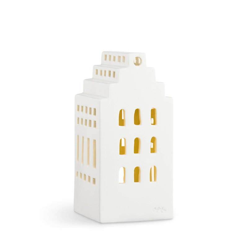 Urbania 6.7'' H Ceramic Tabletop Lantern