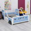 Lit plateforme classique avec roulettes en forme de voiture-1533107626