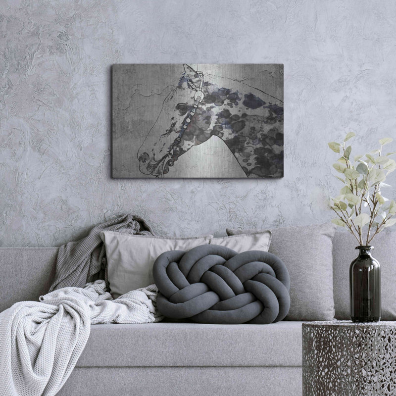 «Black Ghost Horse 2» par Irena Orlov, H 24 po x l 36 po