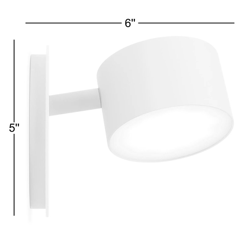 Verge 1 - Light Sconce, Black